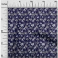 thumbnail image 2 of oneOone Cotton Poplin Blue Fabric Tropical Craft Projects Decor Fabric Printed By The Yard 42 Inch Wide, 2 of 5