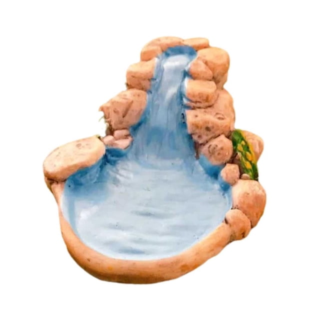 DIY Miniature Landscape Mini Pool Fairy Tale Garden Lawn Decoration Resin Crafts Ornaments