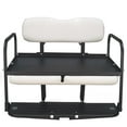 thumbnail image 5 of Gusto™ EZGO RXV Golf Cart Rear Flip Seat Kit for 2008-2015 - White, 5 of 6