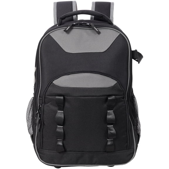 Backpack, Heavy-Duty Tool Bag with Multiple Pockets for Electricians and Technicians