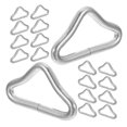 thumbnail image 2 of Miangastore 50Pcs Wear-resistant Trampoline Parts Trampoline Buckles Professional Triangle Buckles, 2 of 8