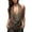 Coffee, variant on Women's 2 Piece Going Out Top Sheer Mesh Tank and Cami Set Sleeveless Layering Clubwear Night Out Party Rave Beach Vacation Trendy 2026, Coffee,L