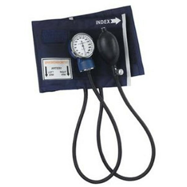 Mabis Aneroid Sphygmomanometer Pocket Style Hand Held 2Tube Adult Arm 1 Count