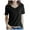 Black, variant on Short Sleeved T Shirt Women's Top Solid Color Sweater V Neck Beautiful Thin Fashionable Long Underwear Women plus Size Women Thermal Pants And Top Mens Thermal Set Base Layer Men Men's Long Sleeve