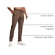 thumbnail image 4 of Pantalones Deportivos CRZ YOGA 30" Ajuste Slim Verde Oliva Oscuro XXL, 4 of 6