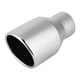 thumbnail image 4 of Consejo De Escape De Entrada, Fácil De Instalar De Alta Resistencia Acero Inoxidable De Acero Laminado De La Cola Biselada De La Cola De Garganta Para El Auto Para El Automóvil, 4 of 7