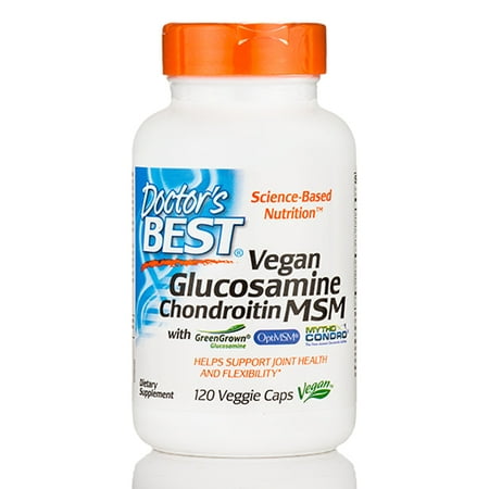 Vegan Glucosamine Chondroitin MSM - 120 Veggie Capsules by Doctor's