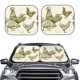 thumbnail image 2 of Balery Chickens Parasol para parabrisas de coche de 2 piezas | Parasol plegable para parabrisas delantero de coche para la mayoría de sedanes-Small, 2 of 6