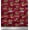 Burgundy, variant on Soimoi Red Poly Georgette Fabric Animals & Palm Tree Print Fabric by the Yard 42 Inch Wide
