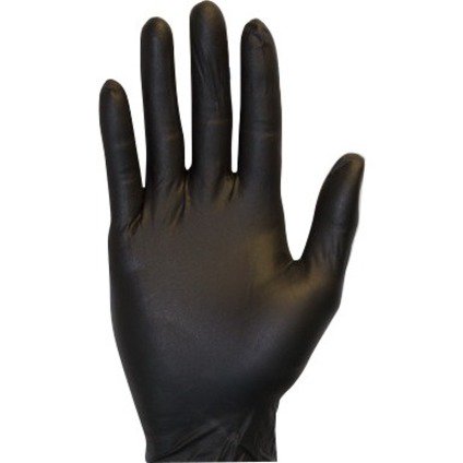 

Safety Zone Powder Free Black Nitrile Gloves