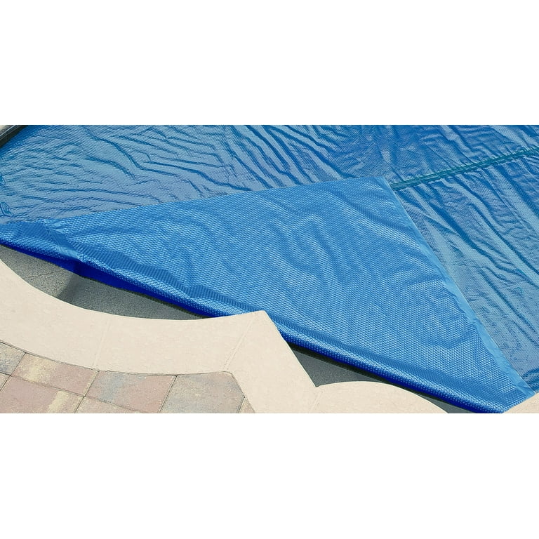SunHeater Pool Solar Blanket - Trimmable Rectangular Pool Solar Cover, 12 mil, 12' x 24