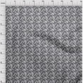 thumbnail image 3 of oneOone Polyester Lycra Fabric Leaves Block Decor Fabric Printed BTY 56 Inch Wide, 3 of 4