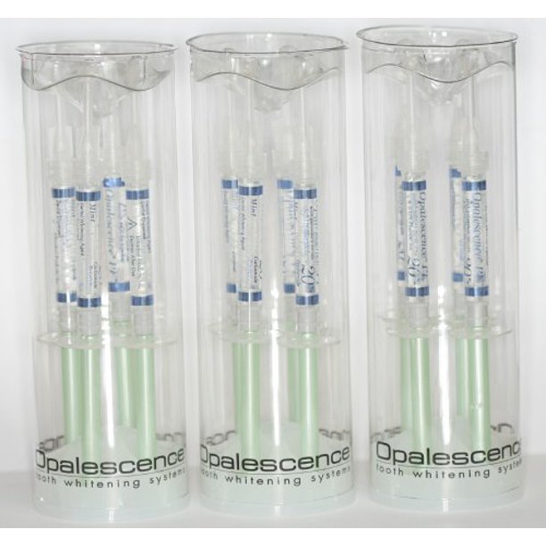 Opalescence PF 20 Teeth Whitening 12pk Mint Flavor Syringes Walmart