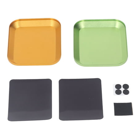 

Desktop Screw Tray Delicate 2Pcs Screw Storage Plate For Beads