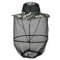 thumbnail image 2 of Joernso Camouflage Outdoor Fishing Camping Anti Mosquito Mesh Hat Face Protective Cap, 2 of 3