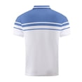 thumbnail image 3 of Guluxicc Men's Henley Shirts Classic Fit Short Sleeve Striped Shirts for Business Everyday Wear Summer Casual Outfits, 3 of 5