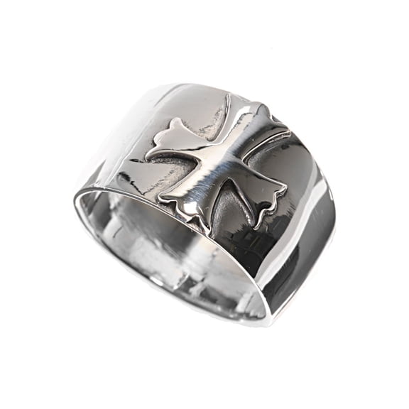 925 Sterling Silver Exorcist Ring Size 10