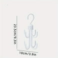 thumbnail image 4 of Space Saving Tank Top Hangers, Rotating Bra Hanger for Closet Organizer, Multi-Function Hoodie Hanger for Hats & Accessories, 4 of 7