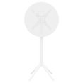 thumbnail image 5 of Compamia Sky Round Folding Bar Table 24 inch White, 5 of 10