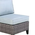 thumbnail image 6 of Four Seasons Courtyard Serronova Brisbane Cushioned Chair, Light Gray, 6 of 7