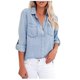 thumbnail image 1 of Nueva camisa vaquera para mujer 2023, 1 of 1