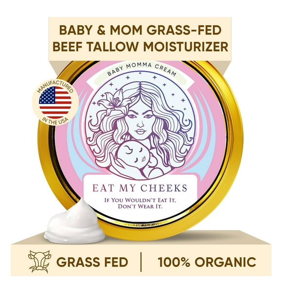 Crema Eat My Face Grass Fed Tallow 120 ml para bebés y mamás