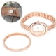 thumbnail image 5 of Juego De Relojes, Reloj Y Pulsera Para Mujer, Regalo De Aniversario, Reloj Con Movimiento De Cuarzo, Pulsera De Acero De Titanio Para El Día De San Valentín/regalos Del Día De, 5 of 7