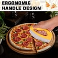 thumbnail image 5 of Coupe-pizza avec Coupe-Pâte (Jaune), Coupe-Pizza avec Couvercle de Protection, Coupe-Pizza Demi-Lune, Coupe-Pizza Professionnel avec Lame en Acier Inoxydable, 5 of 5