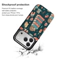 thumbnail image 2 of Cozy Cat Book Tea Leather Wallet Case for iPhone 12 mini Wallet Case Card Holder Flip, 2 of 8