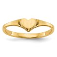 thumbnail image 1 of 14K Yellow Gold Children's Heart Ring, 1 of 5