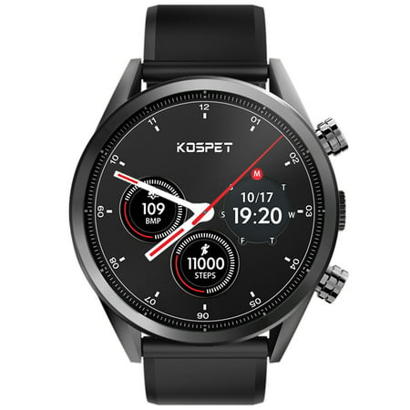 Kospet Hope 4G Smart Watch,[2019 Newest] 8.0 MP Camera,3/32 GB Ram/ROM, IP67 Waterproof,Bluetooth Wristband Scratch Resistant ZRO2 Ceramic Watch,GPS,Heart Rate Monitor,OTA