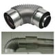 thumbnail image 1 of Adaptador de Tubo de Codo Baoblaze Metal 20 cm, 1 of 8