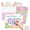 Pink, variant on 20 Pack Potty Training Sticker Chart for Toddlers, 7.99"x10.05" Proof Routine Posters with Secure Wall Dots, Toilet Success Rewards
