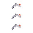 thumbnail image 4 of Justharion Convenient Durable Domestic Low Shank Sewing Machine Parts Invisible Zipper Foot Style A 3Set, 4 of 6