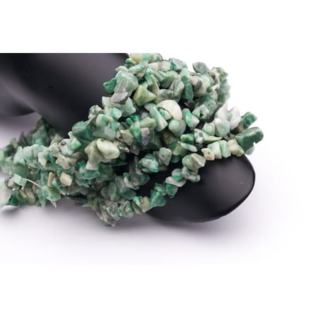 Green Tree Agate Beads - Small Chip - Shaped Tree Agate Beads Semi Precious Gemstones Size: 6x4mm Crystal Energy Stone Healing Power for Jewelry Making
