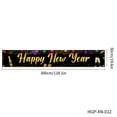 thumbnail image 1 of Large Happy New Year Banner 2025 Happy New Year Yard Sign Black Gold 2025 New Year Banner Garden Decoration, Happy New Year, 1 of 5