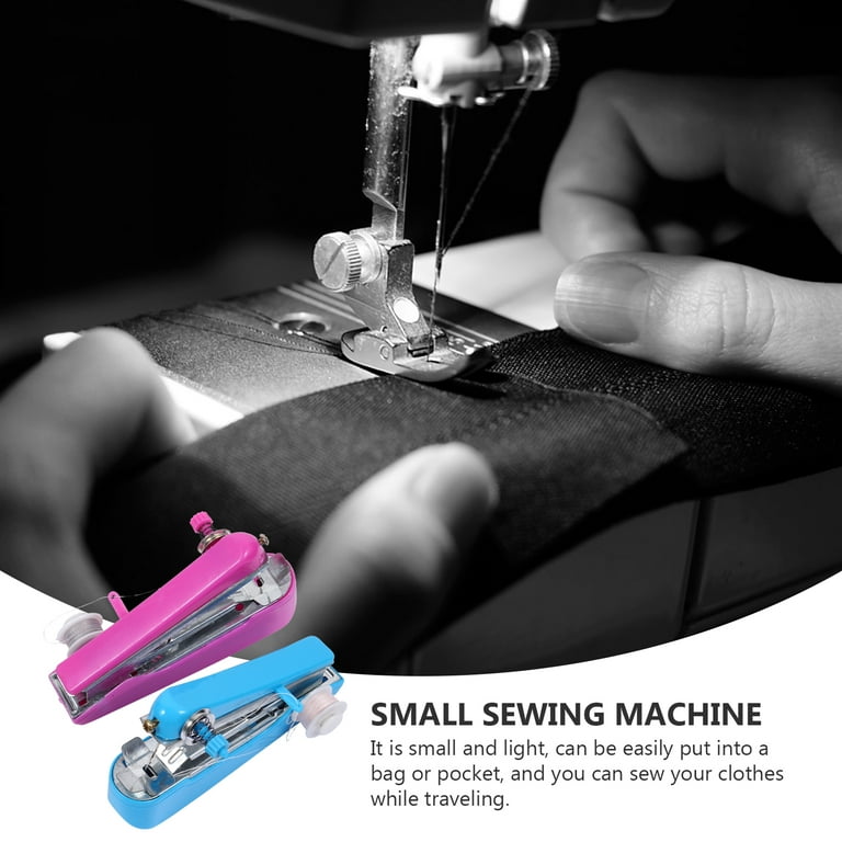 Sewing Machine Electric Stitcher Diy Cloth Kids Industrial Dollhouse Small  Handheld Cordless Thread Automatic Portable 