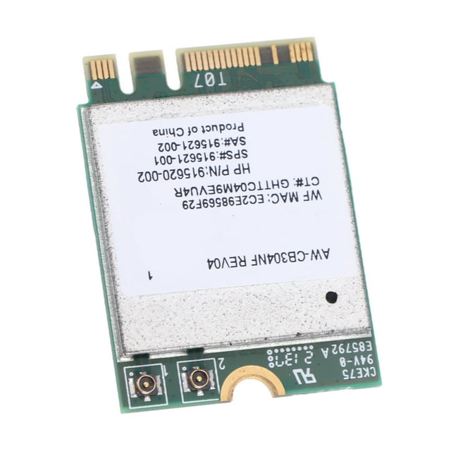 Tarjeta De Red Inalámbrica, BT4.2 RTL8821CE Conexión Rápida Transferencia De Alta Velocidad 433Mbps M.2 Tarjeta De Red Inalámbrica Para PC