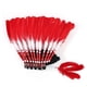thumbnail image 4 of Tocado de plumas indio, tocado indio nativo americano para actuaciones de cosplay Rojo Blanco, 4 of 8