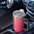 thumbnail image 6 of 40oz Tumbler with Handle and Straw, Vacuum Insulated Stainless Steel Travel Mug, Fits Car Cup Holder, Gradient Print, 6 of 6