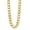 Stainless Steel Yellow-Tone, variant on Stainless Steel Unisex 6mm 16 Inches Cuban Fashion Link Chain Necklace
