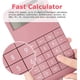 thumbnail image 5 of Calculadora estándar básica Calculadora de escritorio de 12 dígitos con pantalla LCD grande para oficina, escuela, uso doméstico y comercial, diseño moderno Fokelyi CZBG-ZH6-2, 5 of 9