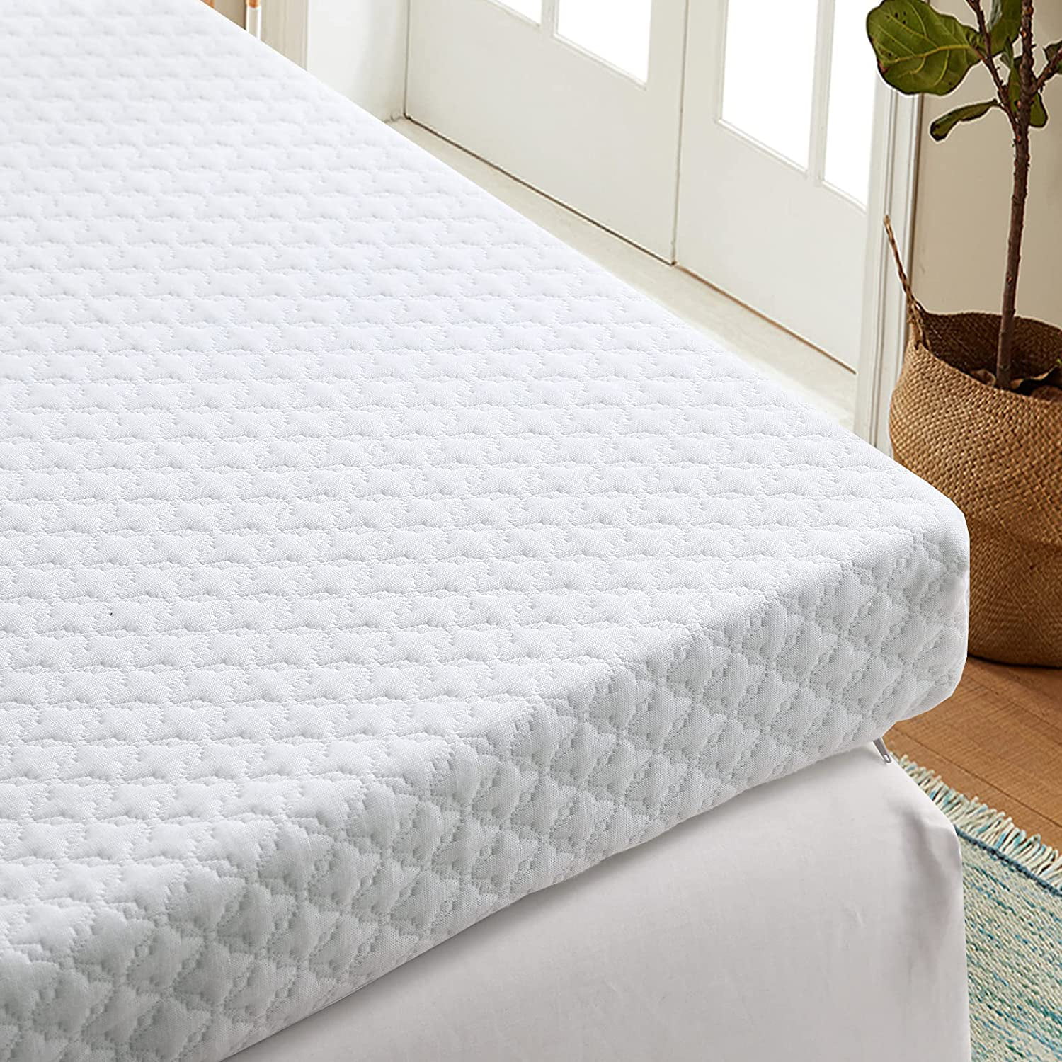 100 % Orthopeadic Memory Foam Mattress Topper Available in 1",2",3",4",5” and 6” 