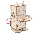 thumbnail image 3 of HILABEE DIY Educational Model Toys Robot Piggy Bank Homeschool Projects Technology Small, 3 of 9