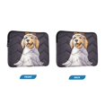 thumbnail image 7 of FORMRS 13-13.3 inch Laptop Sleeve Case Soft Carrying Quilted Computer Bag Cover, Yellow Halloween Dog, 7 of 7