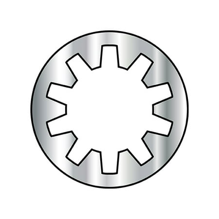 

0.5 Internal Tooth Lock Washer 4 10 Stainless Steel (Pack Qty 2 000) BC-50WI410