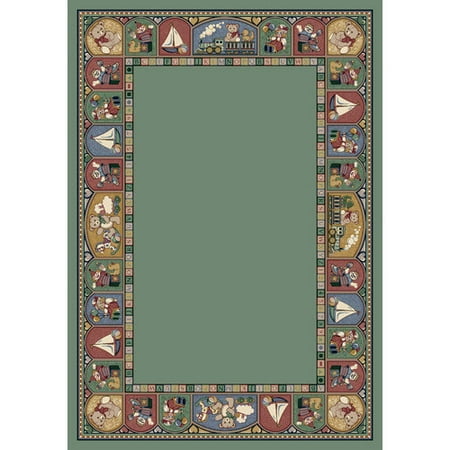 Milliken Signature Toy Parade Peridot Area Rug