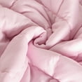 thumbnail image 4 of Flxxie Microfiber Ultra Soft Toddler Comforter, Warm Kids Crib Quilted Blanket, Pink, 39"x47", 4 of 5