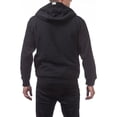 thumbnail image 3 of Pro Club Men's Heavyweight Pile Full Zip Hoodie BLKBLK-M, 3 of 5