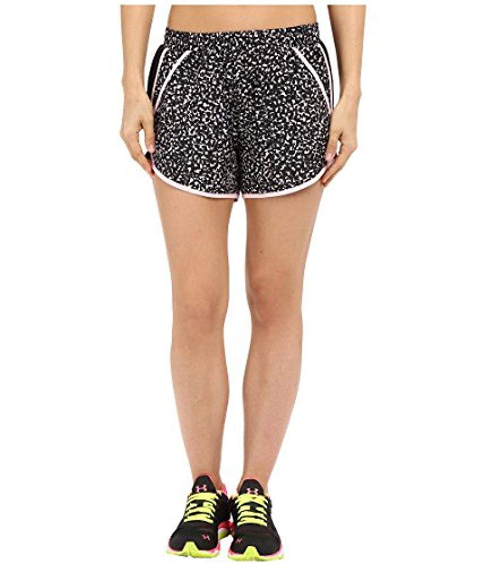 under armour women's fly by printed run short
